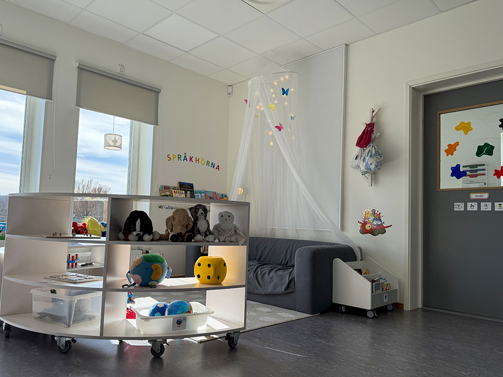 Innemiljö på förskolan.