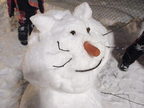 snögubbe
